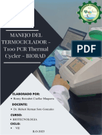 Practica N. 03 - Manejo Del Termociclador - t100 PCR Thermal Cycler - Biorad