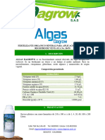 Ficha Tecnica Algas