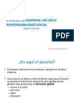 Ética de La Empresa, No Sólo Responsabilidad Social Revisado