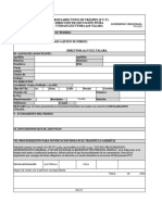 Formulario Único de Trámite - FUT