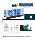 Ficha Tecnica Equipo Generador