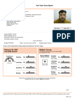 February 04, 2023 Test Date Scores: Test Taker Score Report