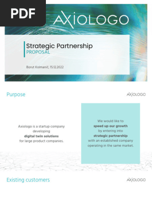 Strategic Partnership Proposal