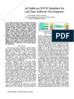 Host-Compiled Multicore RTOS Simulator For Embedded Real-Time Software Development