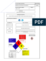 Hoja de Seguridad Sika Flex - 1A