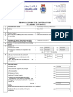 Car Proposal Form