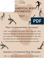 Fundamental Body Movements