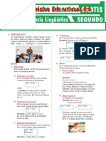 Concurrencia de Vocales para Segundo Grado de Secundaria