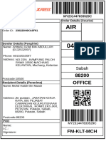 182465air Waybill