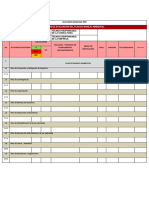 FORMATOS para Auditoria Ambiental de Cumplimiento