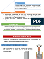 Cimentaciones Corridas y Zapatas DIAPOSITIVAS