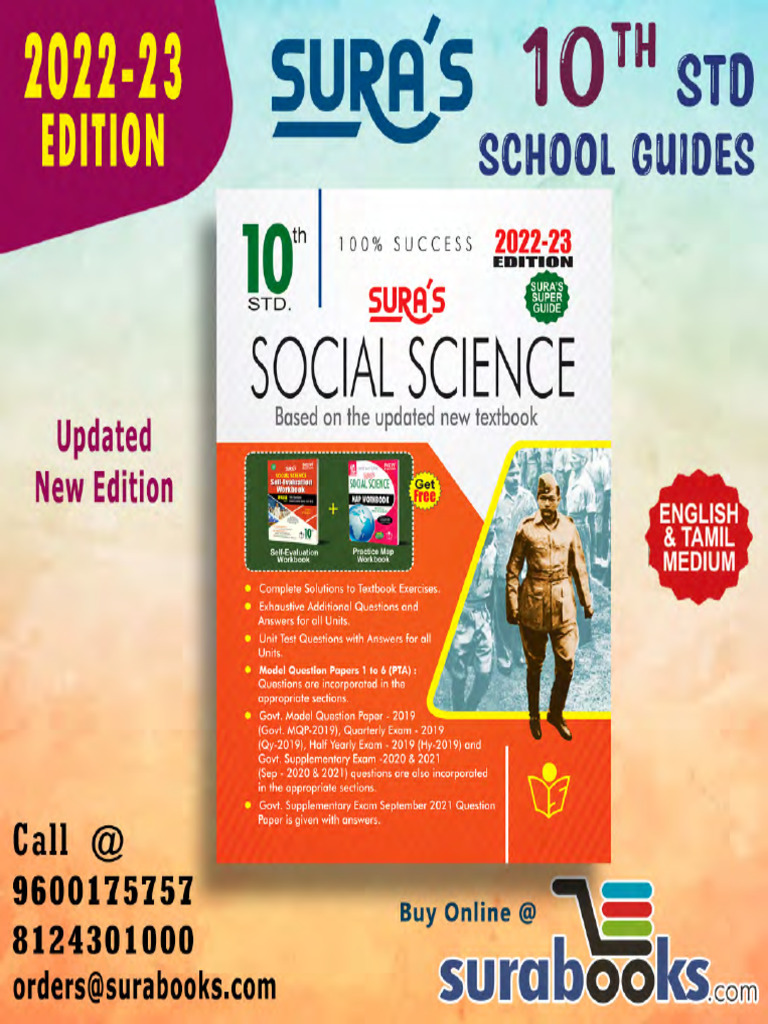 10th Social Sura Guide EM 2022 23 WWW Kalvikadal in Download Free