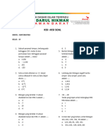 Kisi - Kisi Soal: Mapel: Matematika Kelas: Vi