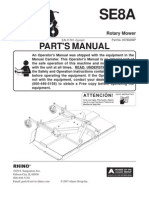 Part'S Manual: Rotary Mower