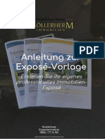 Anleitung Exposé-Vorlage