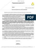 Emendas PL 4426 Grupo União Militares DF e Ex-Territórios