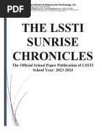 Lssti Sunrise Chronicles