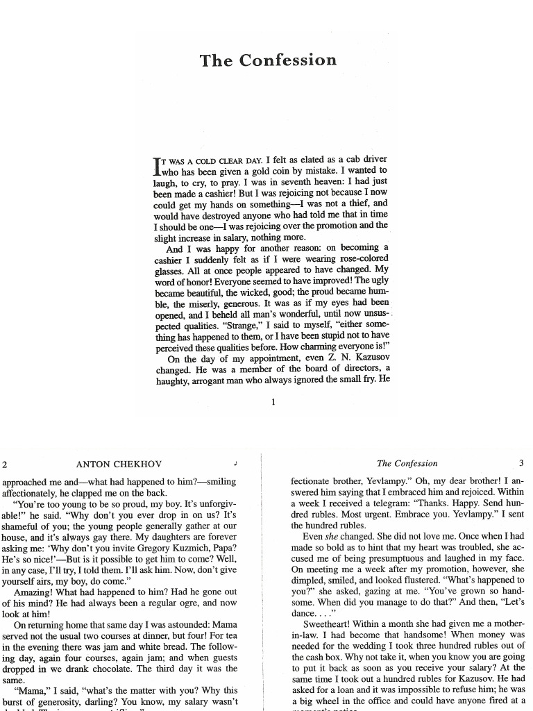The Confession | PDF