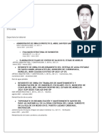 Ejemplo de CV