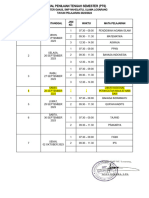 Jadwal PTS SMP