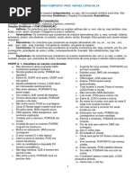 Período Composto - Apostila de Explicação + Exercícios