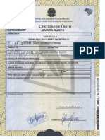 Certidão de Óbito Maiara