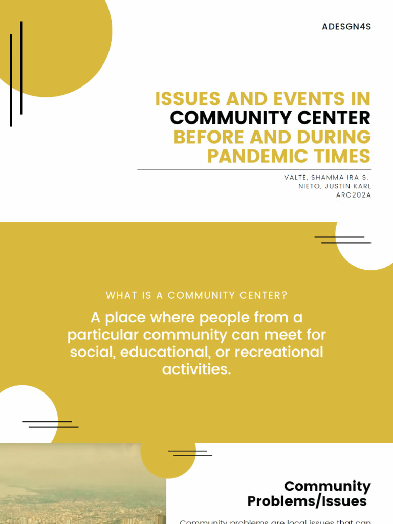 Community Center Report | PDF