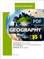 Geography Ss1