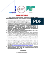 Comunicado