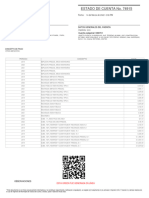 Estado de Cuenta No. 74915: Datos Generales Del Padrón Israel Lopez Sanchez