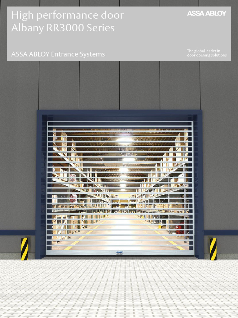 Albany RR3000 Series High-Performance Doors | PDF