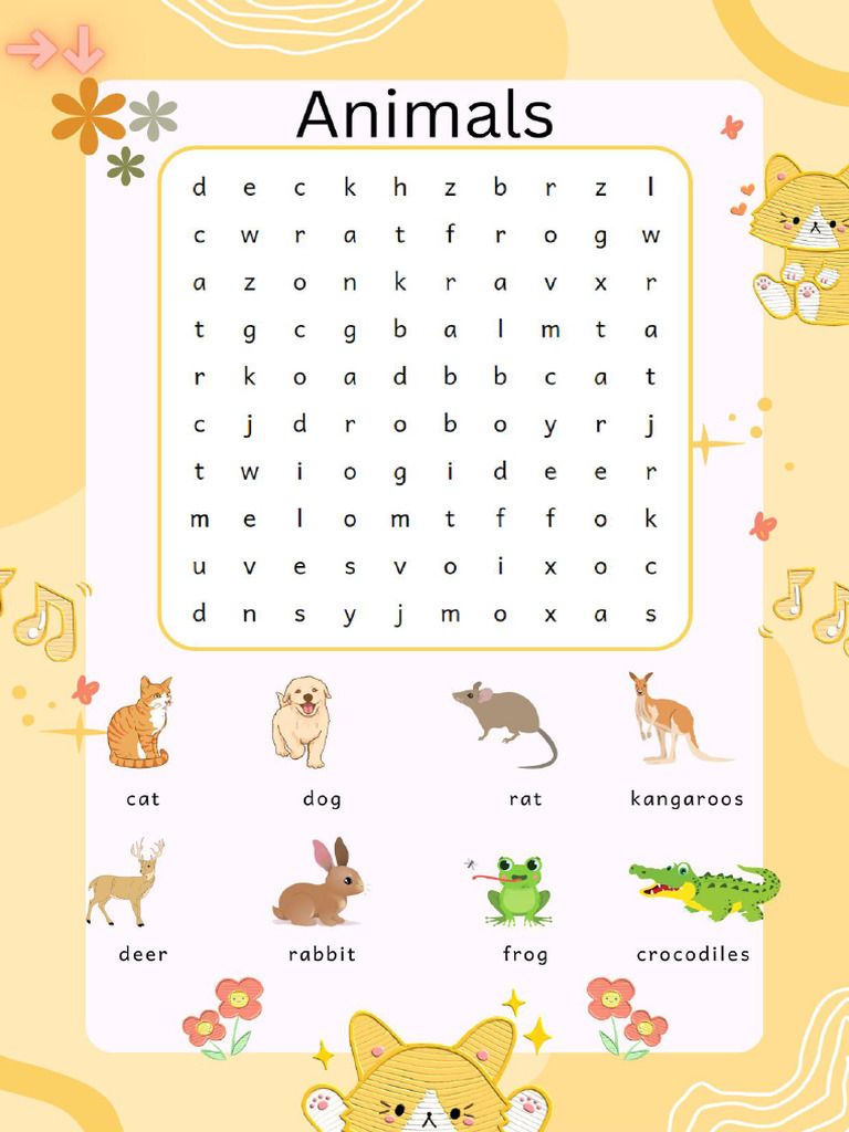 09-Animal Names-min | PDF