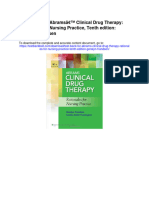 Test Bank For Abrams Clinical Drug Therapy Rationales For Nursing Practice Tenth Edition Geralyn Frandsen
