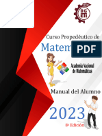 Curso Propedeutico Matematicas 2023 Estudiante