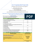 Pacing Guide FunCom 2023