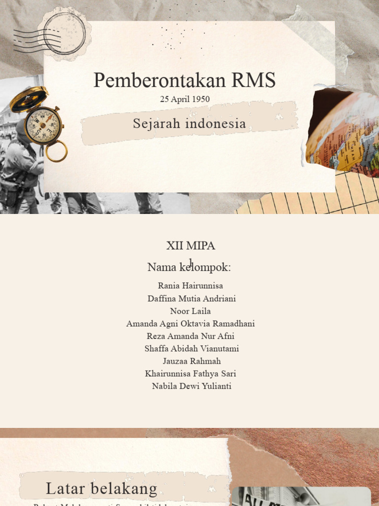 Rms (Sejarah Indo) | PDF | Sejarah