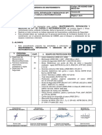 PE102298Z-O&M-MDD2-P-004 MANTENIMIENTO REPARACIÓN Y MEDICIÓN DE SPT DE FUERZA E INSTRUMENTACIÓN Rev01