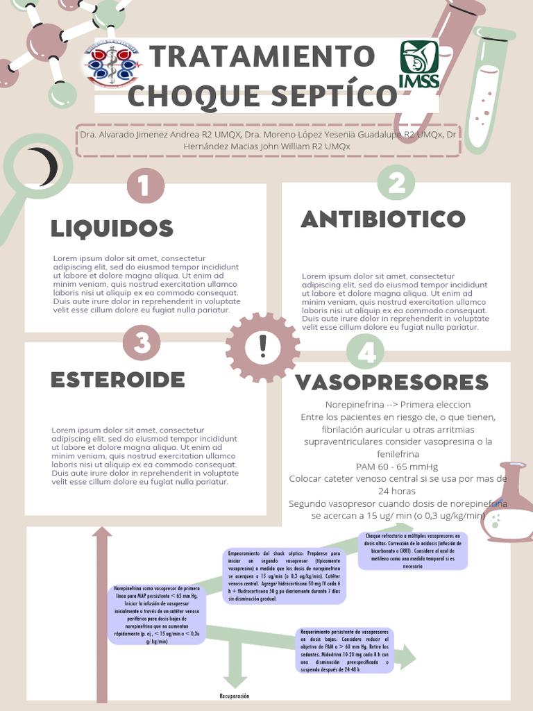 Tratamiento del Choque Séptico | PDF