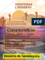 Ecosistema Desierto