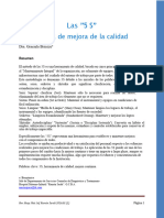 03 Las 5 S - Herramienta de Mejora de La Calidad. G. Briozzo