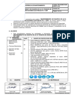 Pe102298z-o&M-mdd2-P-009 Mantenimiento de Equipos de Alta Tensión en Subestaciones Eléctricas PC y DSP Rev 02