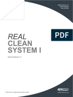 Real Clean System I Manual v2.1 (Controller) - Real Tech