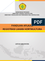 Panduan Aplikasi Registrasi Lahan - Kabupaten