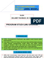 6.2. Autoregressive Distribusi Lag