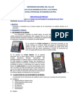 Guía de LABORATORIO #2 - Circuitos Eléctricos I-2023