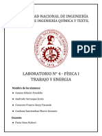 Laboratorio 04 - Física 01 - Trabajo y Energía