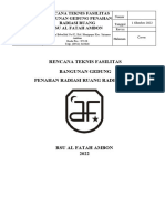 Dokumen Rencana Teknis Fasilitas Bangunan Gedung Penahan Radiasi X-Ray1 RS AL FATAH