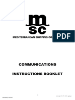 Revised Communications Instructions Booklet