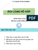 8. Lý thuyết - Rối loạn Hô hấp - lop cu nhan