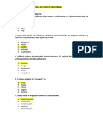 Preguntas para La Practica de Letras de Raz - Letras